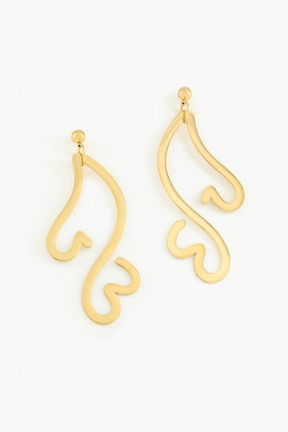 Boucles d'oreilles en acier inoxydable 124RX100