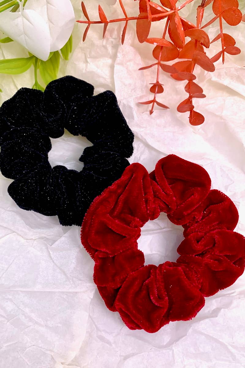 Chouchou Élastiques effet satin FQ82S