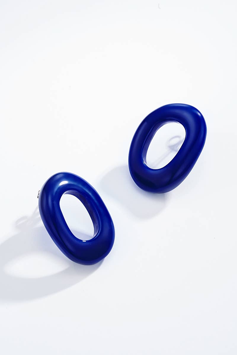 Boucles d'oreilles en acier inoxydable 124CP11