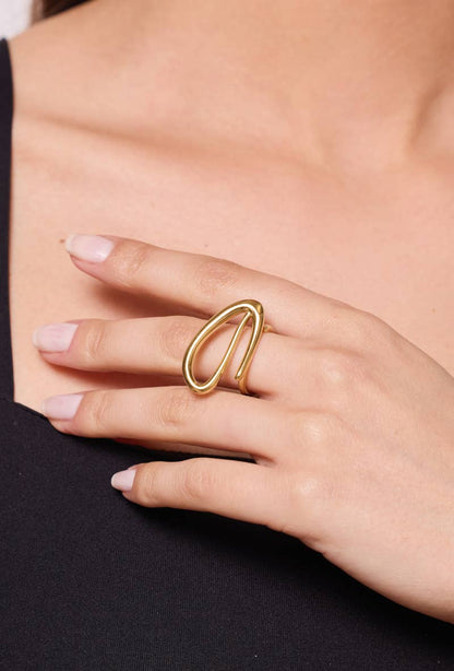 Stainless steel ring 424AQ155