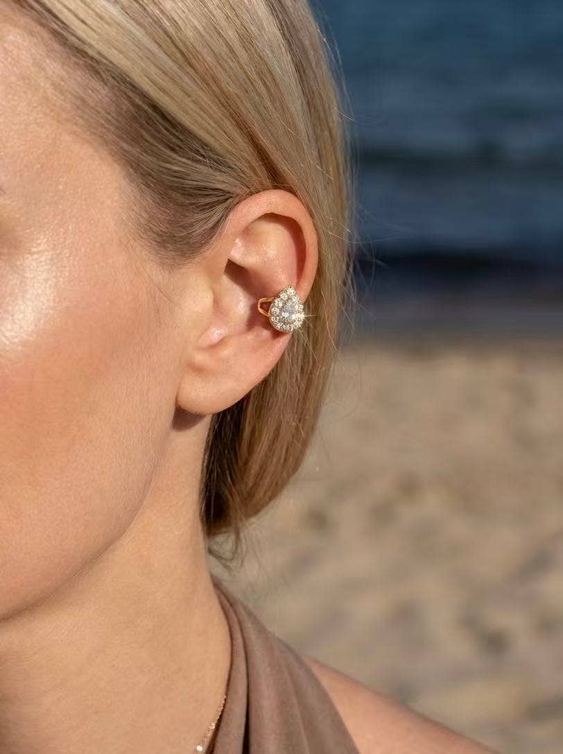 Stainless steel ear cuff 124RX307