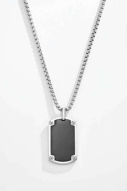 Stainless steel necklace 224OP09