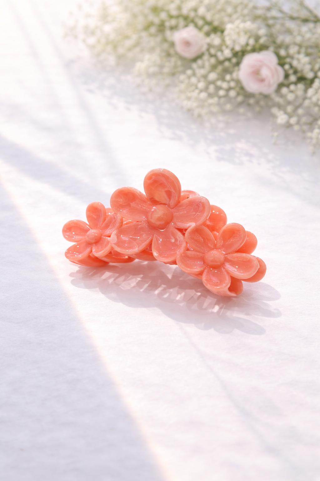11 cm flower hair claw YH81