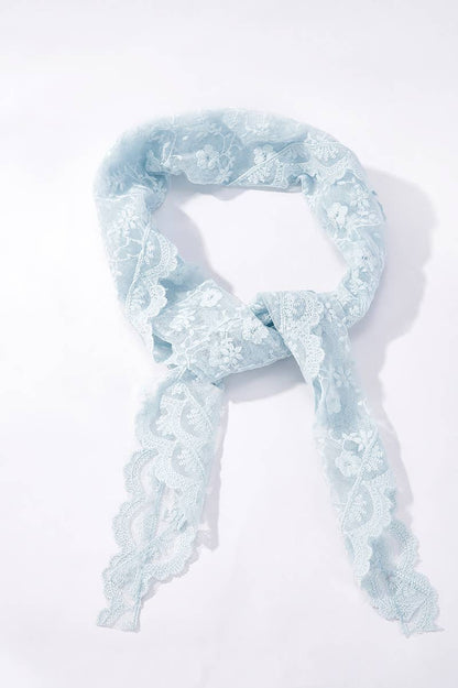 Viscose lace scarf FL300DF
