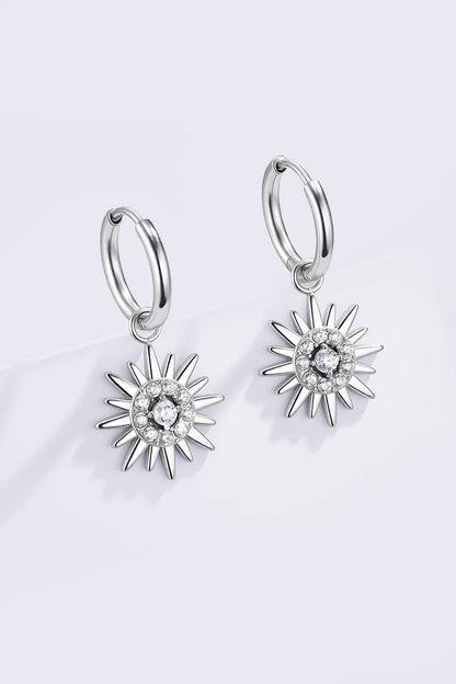 Stainless steel earrings 124AQ557
