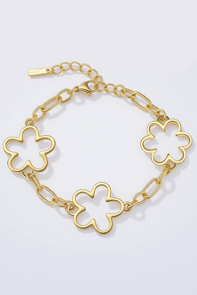 Stainless steel bracelet 324AQ319