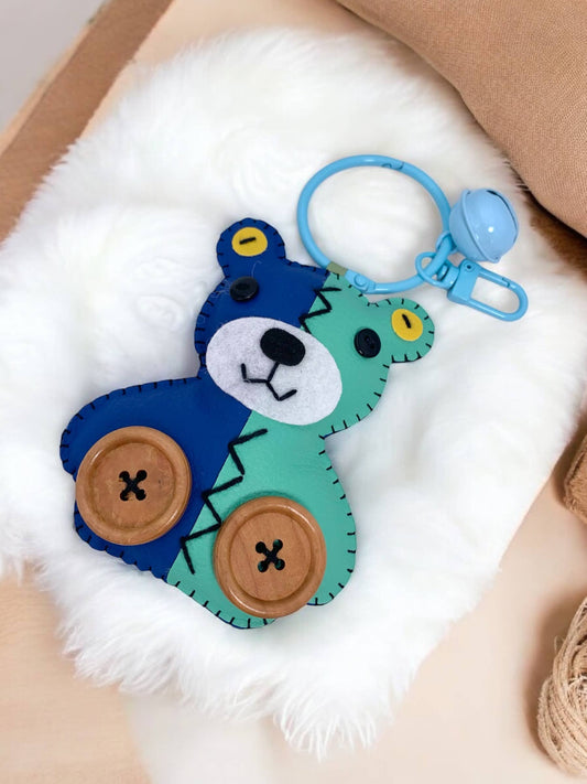 Porte-clé peluche avec clochette JSG67