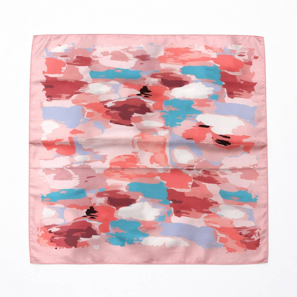 Patterned scarf 65 X 65 CM FL355DF