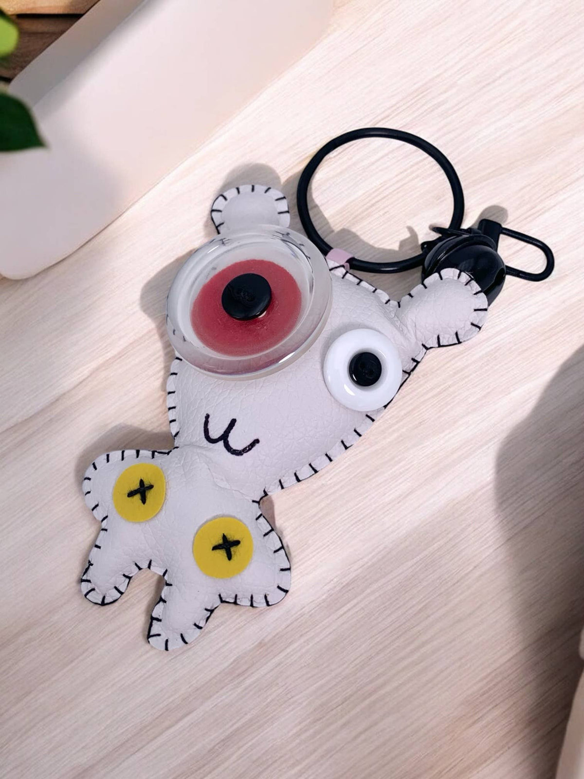Porte-clé peluche avec clochette JSG10
