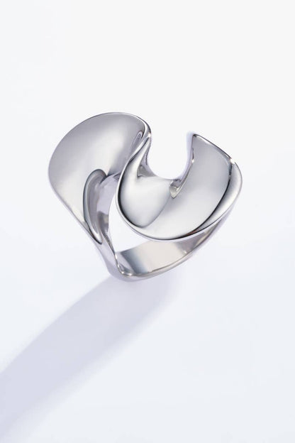 Bague femme en acier inoxydable 424YC03