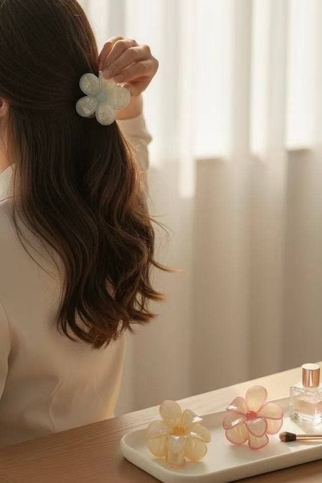 YH30K flower hair clip