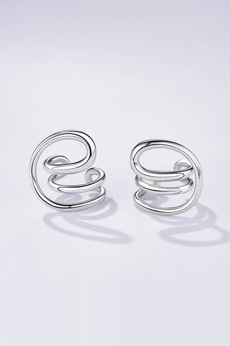 Stainless steel ear cuff 124AQ521