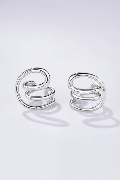 Stainless steel ear cuff 124AQ521