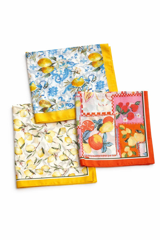 Foulard à motif 65 X 65 CM FL520DF