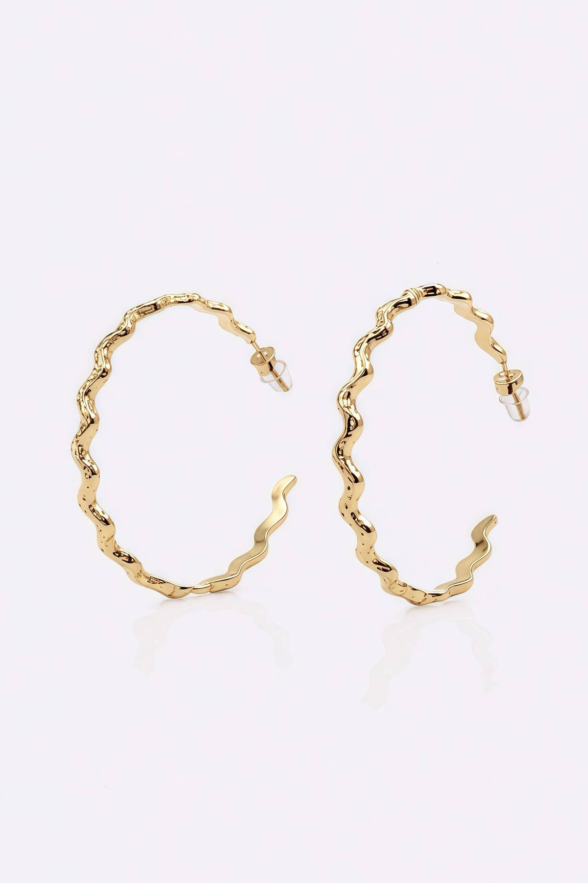 Stainless steel earrings 124AQ670