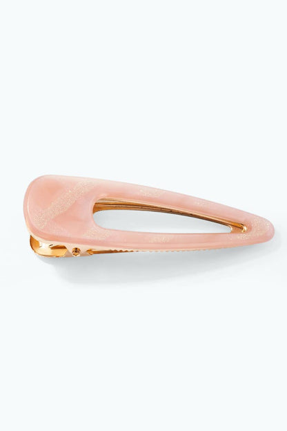 Glitter pattern hair clip 8.5cm BRT117LY