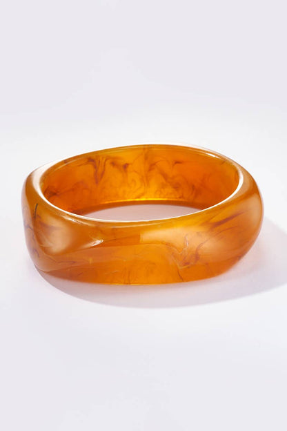 Resin bangle bracelets 324JJ05
