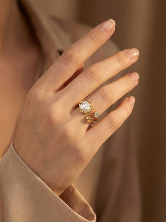 Stainless steel ring 424AQ259