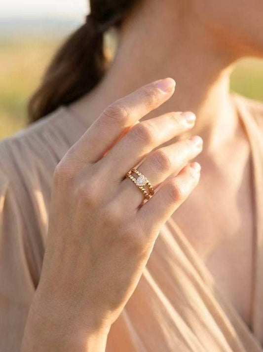 Stainless steel ring 424RX319