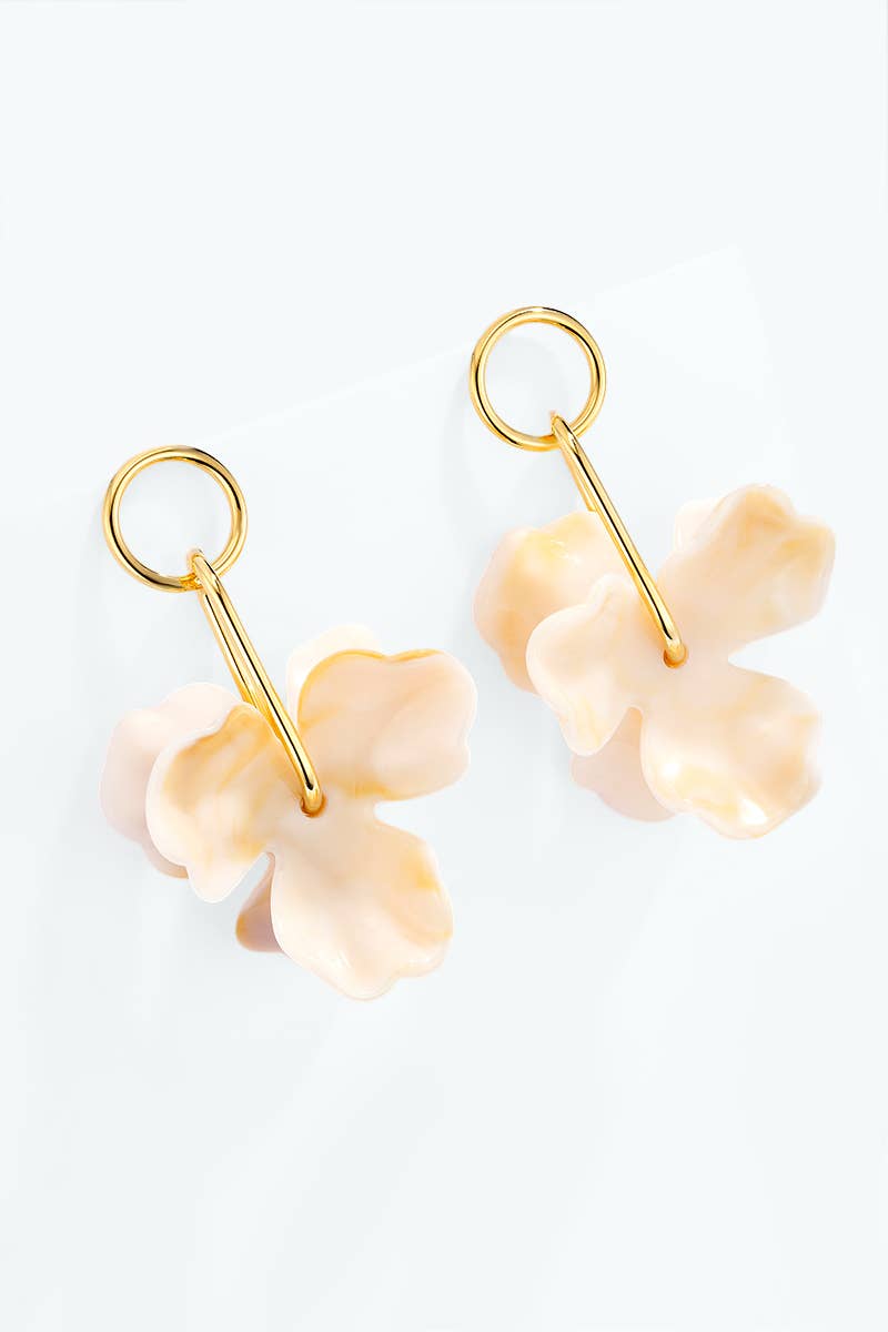Stainless steel earrings 124AQ766
