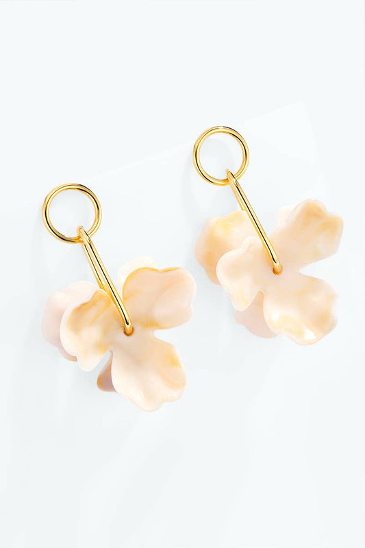 Boucles d'oreille en acier inoxydable 124AQ766