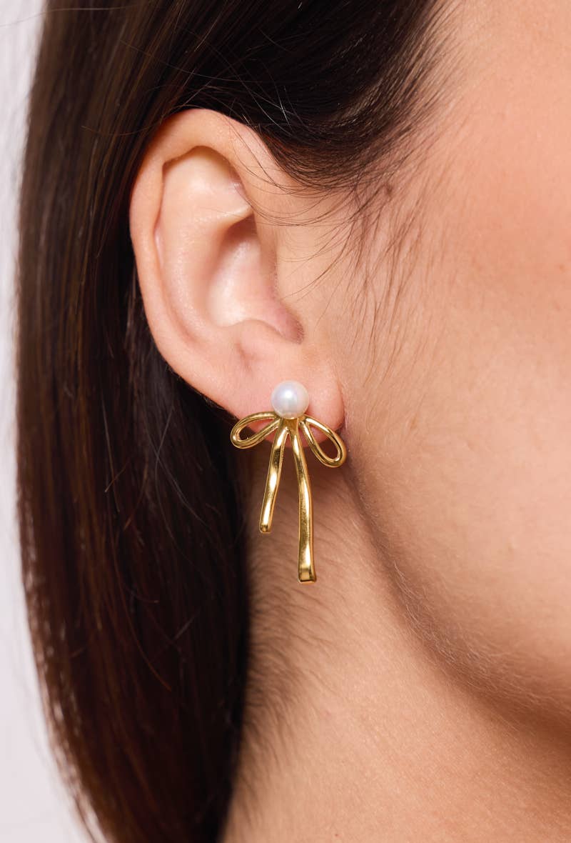 Boucles d'oreille en acier inoxydable 124AQ227