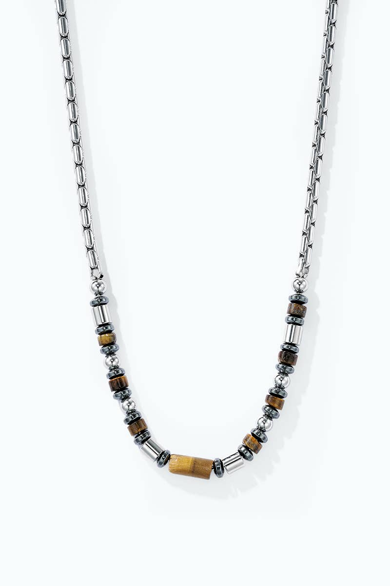 Collier HOMME en acier inoxydable 324OP040AQ
