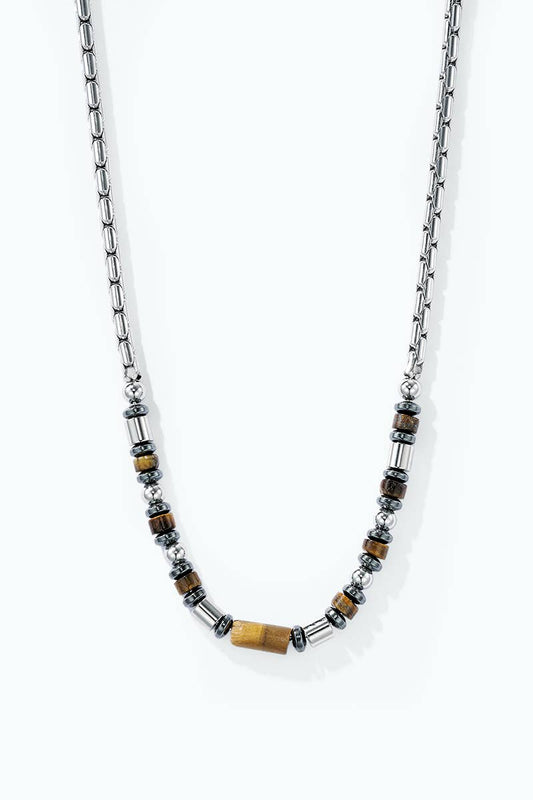 MEN'S stainless steel necklace 324OP040AQ