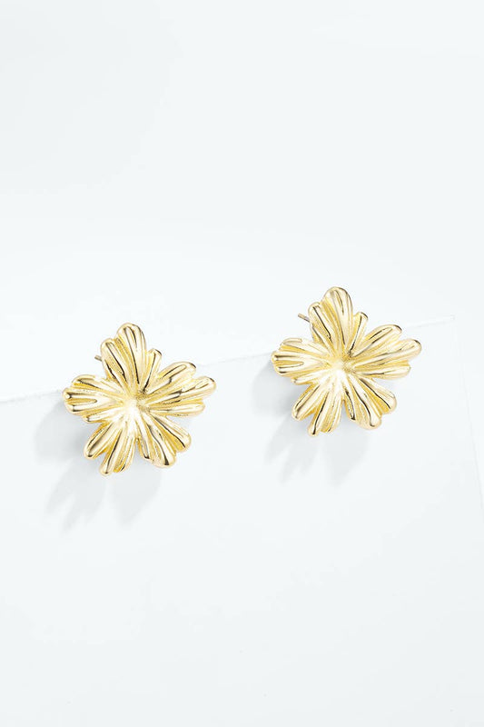 Boucles d'oreilles en acier inoxydable 124AQ627