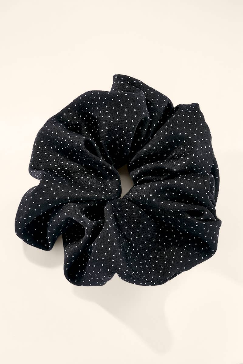 Chouchou à petits pois 14cm FQ153XJ