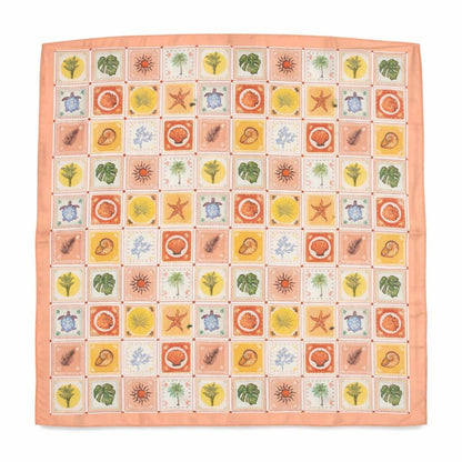 Foulard à motif 65 X 65 CM FL317DF
