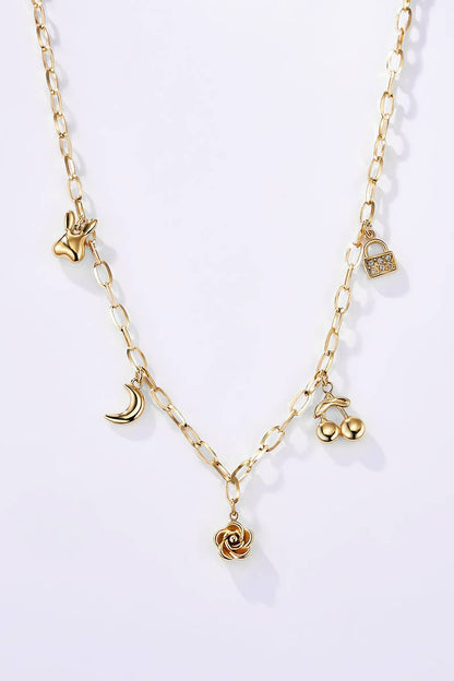 224AQ204 stainless steel necklaces