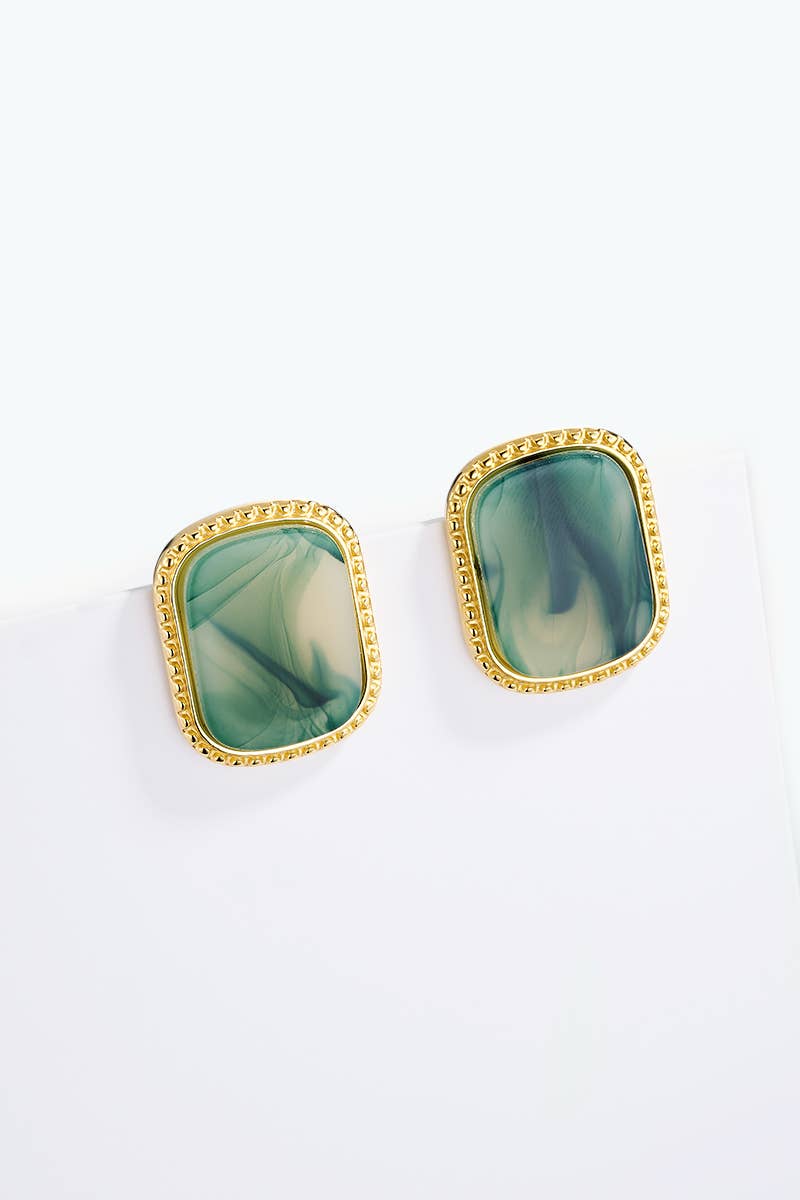 Stainless steel earrings 124AQ673