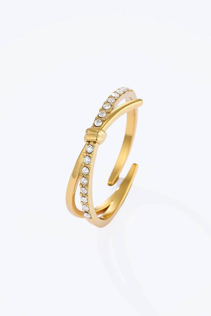 424RX330 stainless steel ring