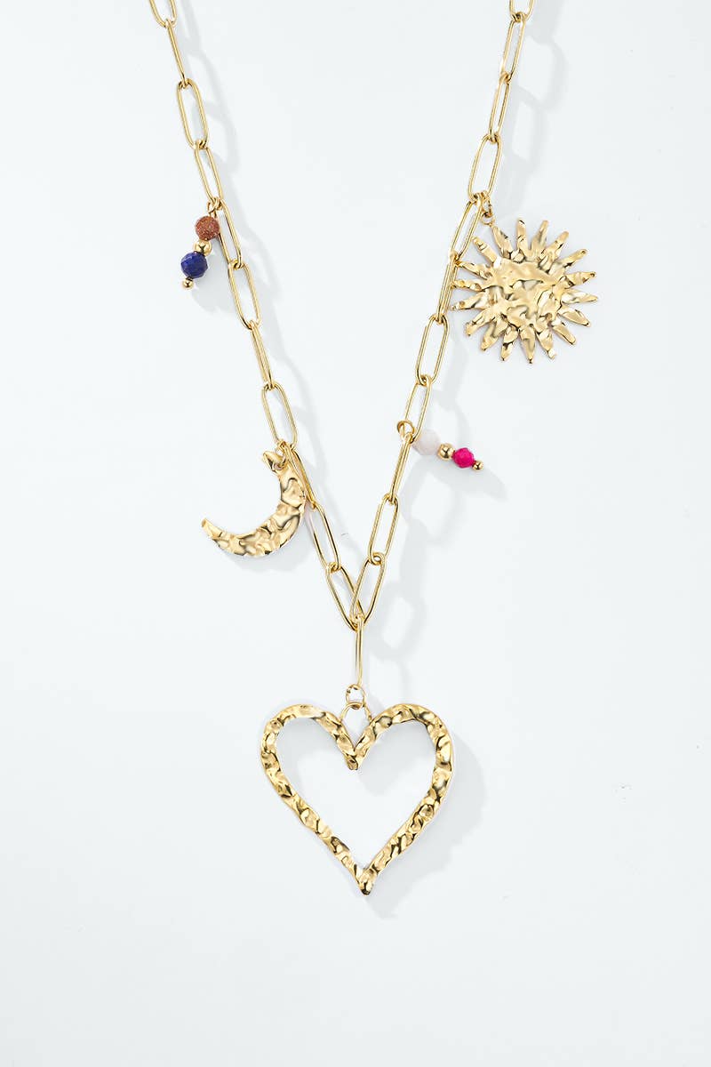 Stainless steel chain necklaces 224AQ325