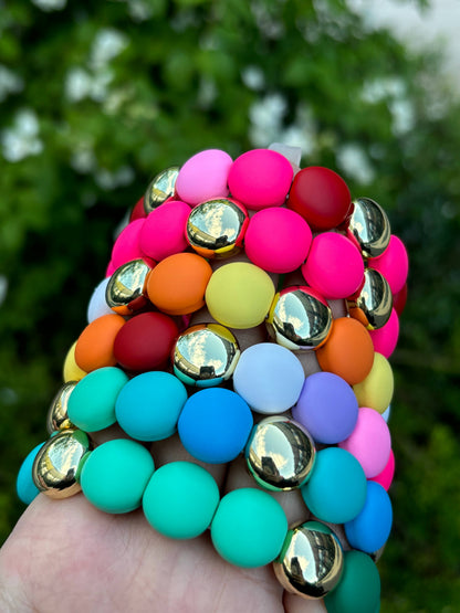 Colorful elastic bracelets 324CP03