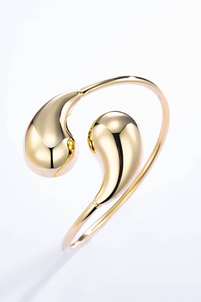 Stainless steel bangle bracelet 324AQ63