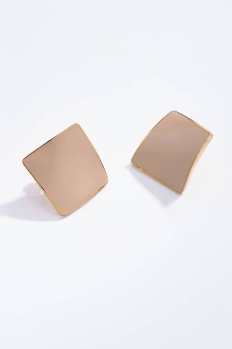 Stainless Steel Stud Earrings 124AQ108N109N110N111