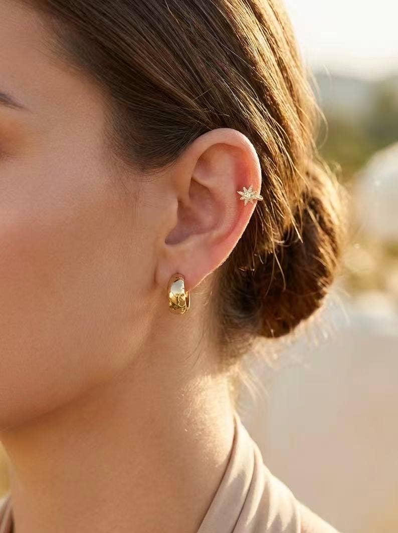 124RX316 stainless steel ear cuff