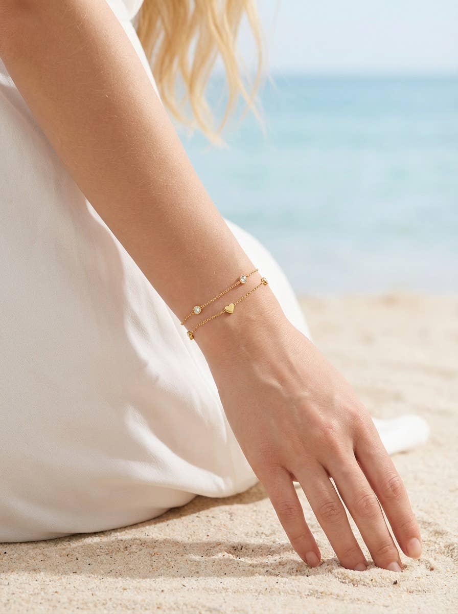 Bracelet en acier inoxydable 324AQ322