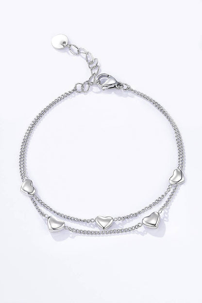 Stainless steel bracelet 324AQ321