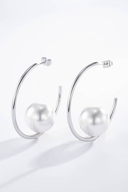 Boucles d'oreilles en acier inoxydable 124AQ230