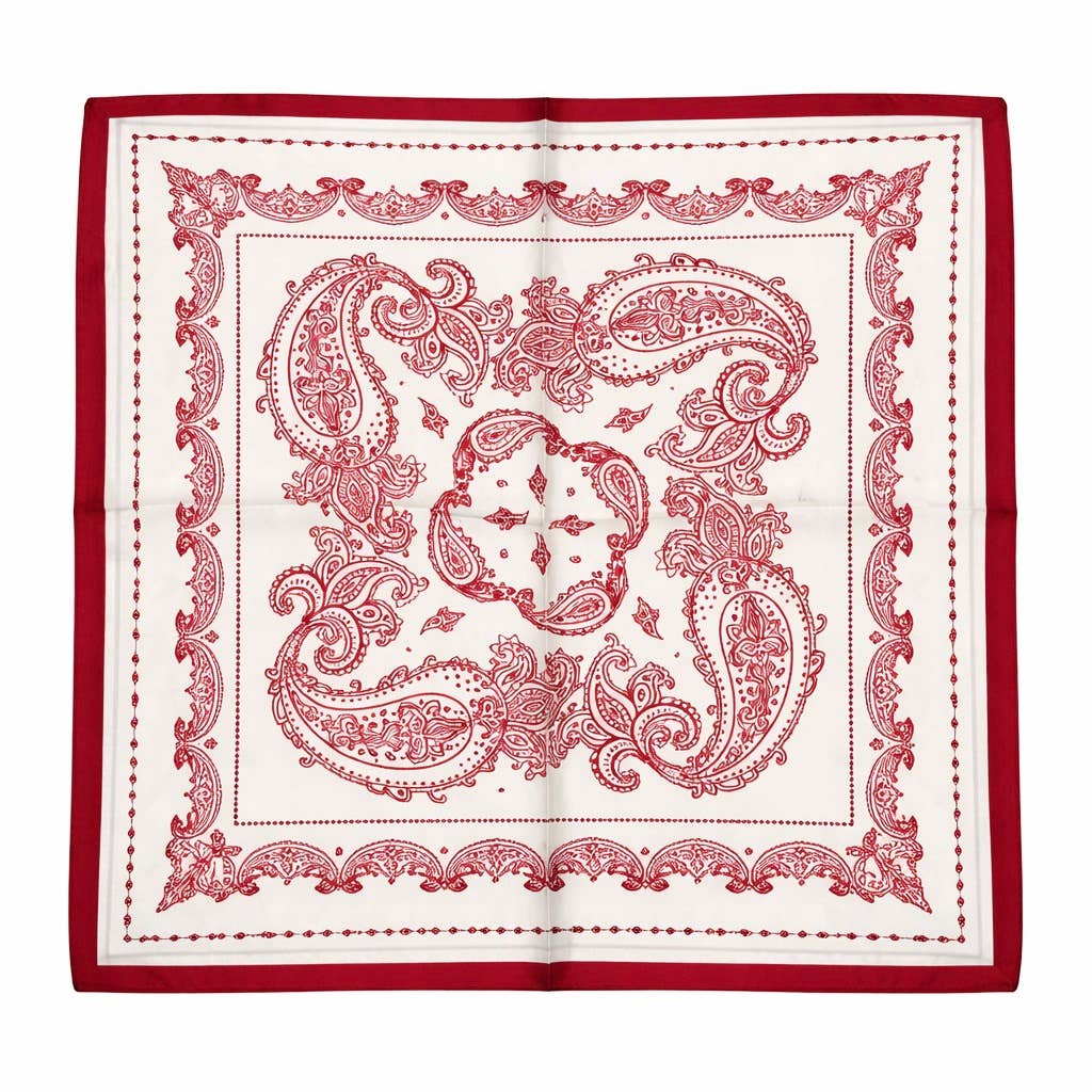 Patterned scarf 65 X 65 CM FL375DF