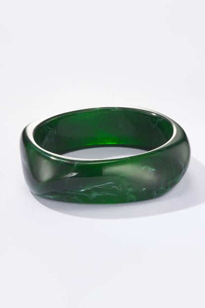 Resin bangle bracelets 324JJ05
