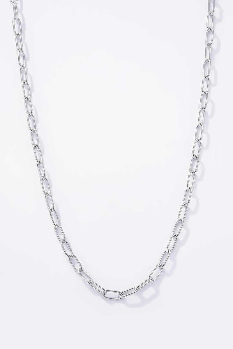 Stainless steel charm necklace 224CA56