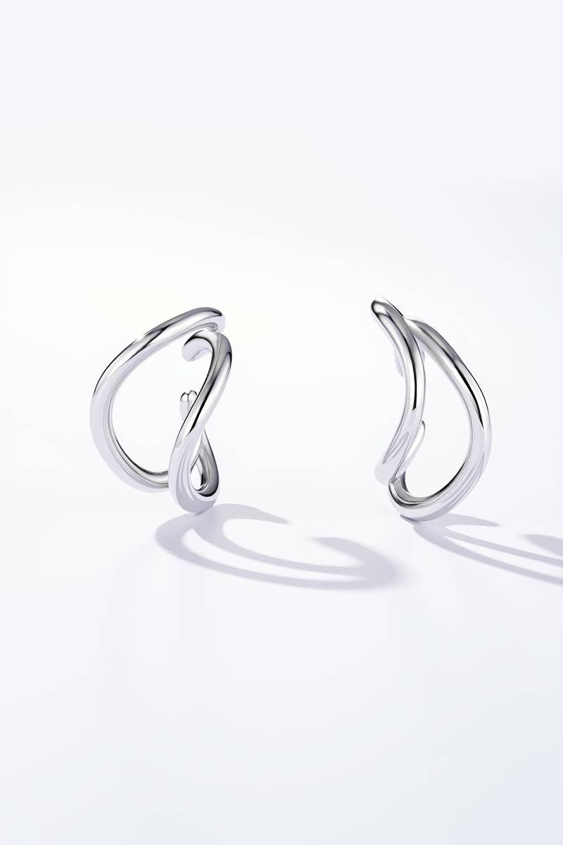 Earcuffs en acier inoxydable 124AQ533
