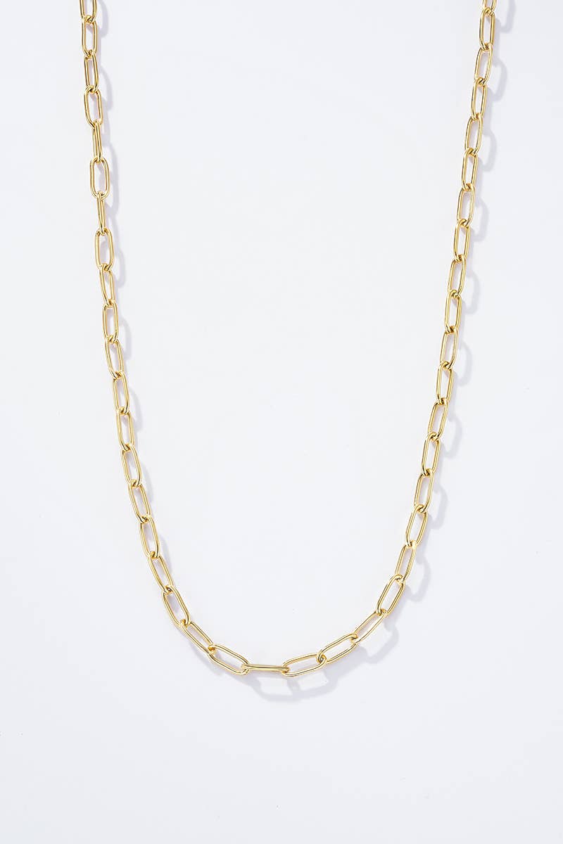 Stainless steel charm necklace 224CA56