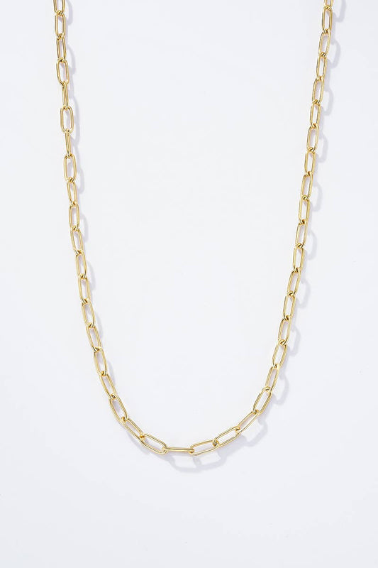 Stainless steel charm necklace 224CA56
