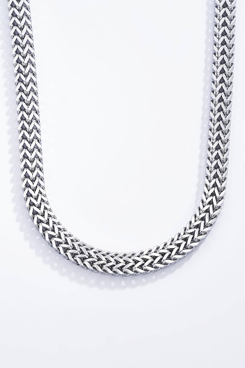 Stainless steel necklace 224OP44