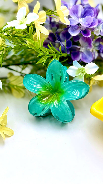 YH34 flower hair clip